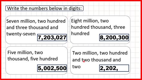 how to you write 2.5 million in numbers