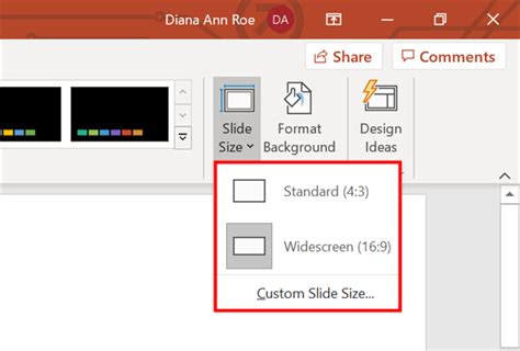 how to.adjust size of.powerpoint slides