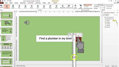 how to.edit.text on powerpoint app