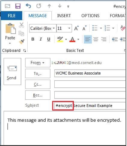 how to.encrypt an email