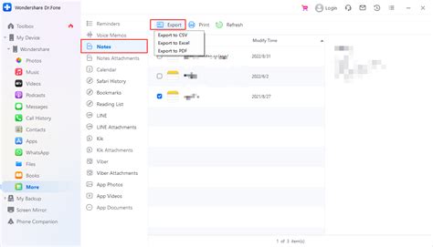 how transfer notes from iphone to computer