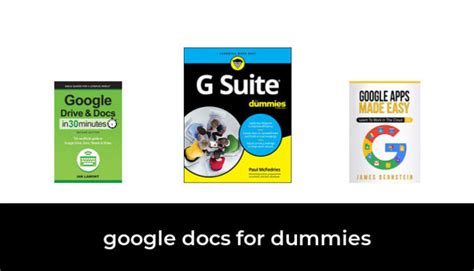 how use google docs for dummies