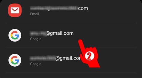 how we can remove gmail account from android