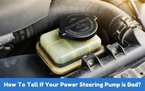 how.to tell if your power steering is gone