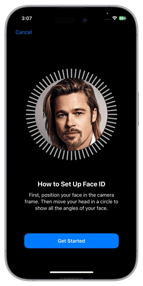 how.to.turn on face id to.enter apps