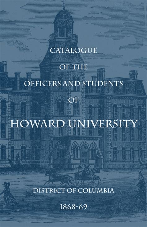 Howard University Catalog