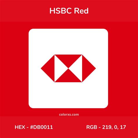 hsbc color code