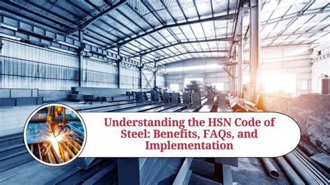 hsn code fabricated steel structure