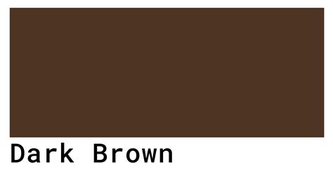 html color code dark brown