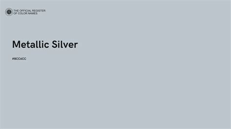 html color code silver metallic