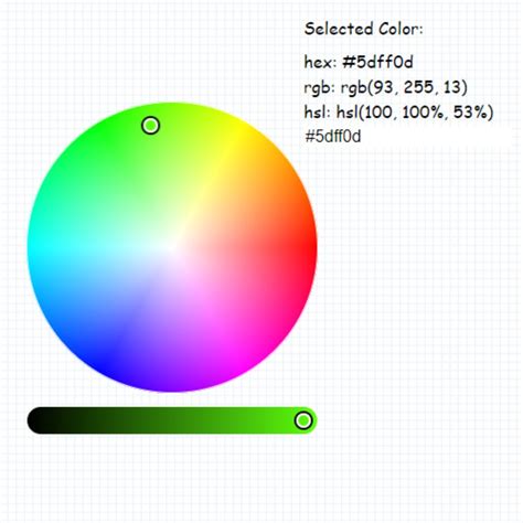 html color picker source code