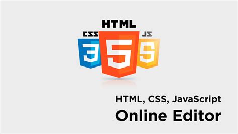 html css and javascript editor online