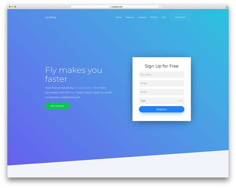 html css basic website template