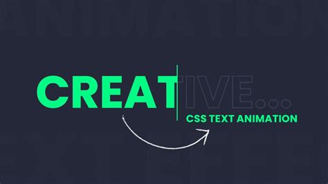 html css text animation examples