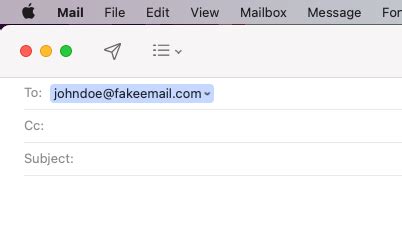 html email link example