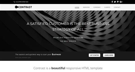 html responsive website templates with source code