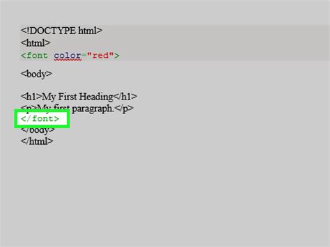html tag text color red