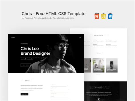 html template free download with source code