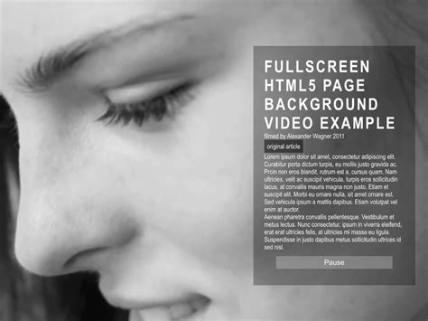 html5 video background examples