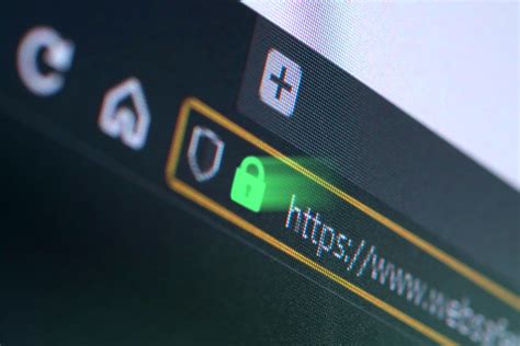 https green lock in browser