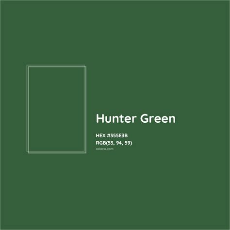 hunter green color code