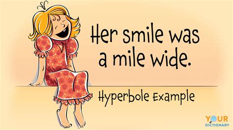 hyperbole examples for kids funny