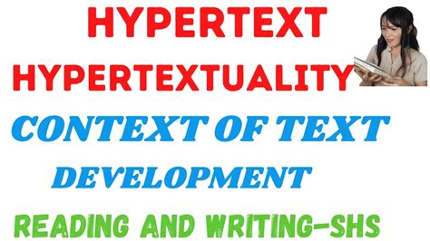 hyperlink meaning in reading and writing