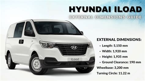 hyundai iload rear dimensions