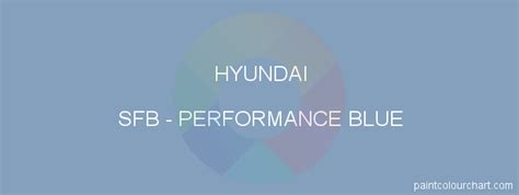 hyundai performance blue colour code