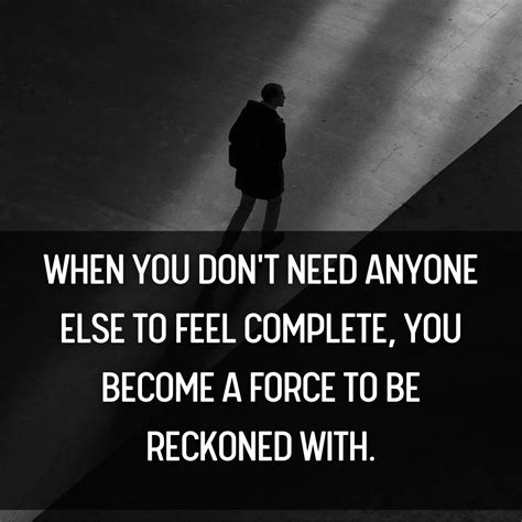 i don't need anyone meaning in telugu