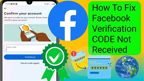 i don't receive facebook verification code