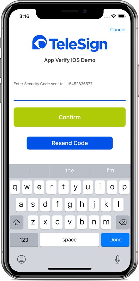 i received an unknown sms for verification code