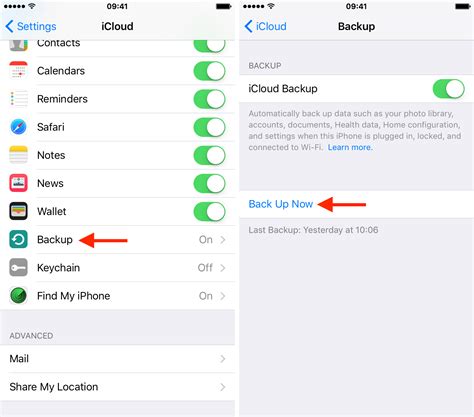 iCloud Backup
