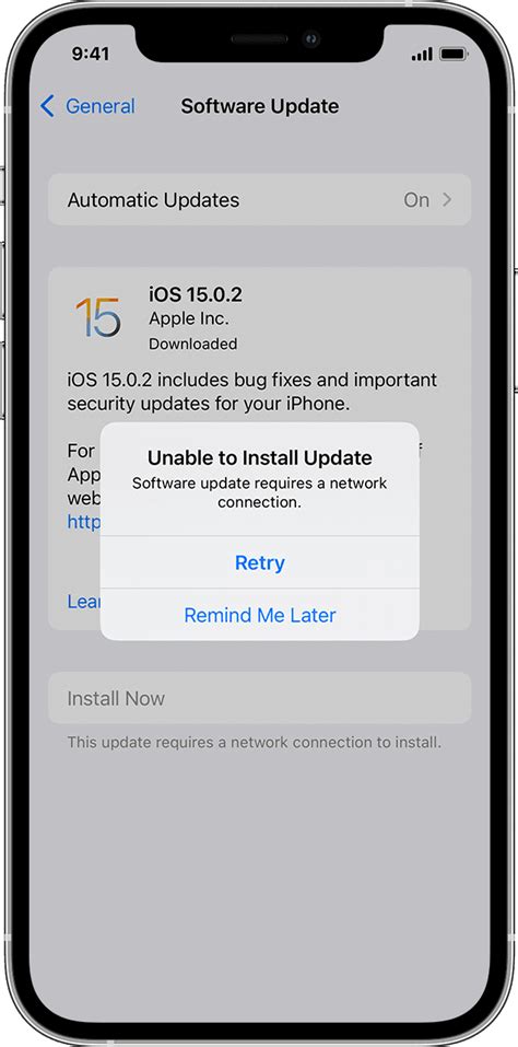 iOS 15 update problems