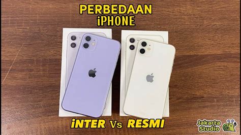 iPhone Inter vs Resmi