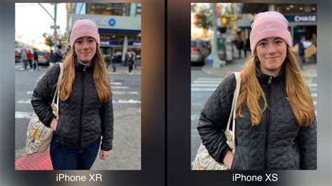 iPhone XR vs iPhone XS Max Portrait Mode