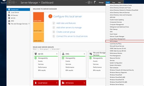 iSCSI in Server Manager