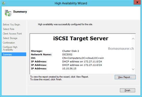 Select iSCSI Target Server Role