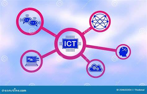 ict concept illustration