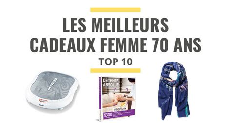 idée cadeau pour une femme de 70 ans