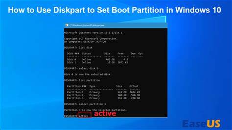 Identifying Boot and Windows partitions