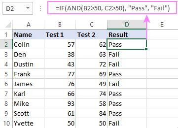 if formula in excel with 2 conditions