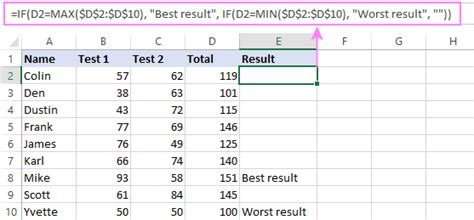 if formula in excel with multiple conditions and multiple outputs