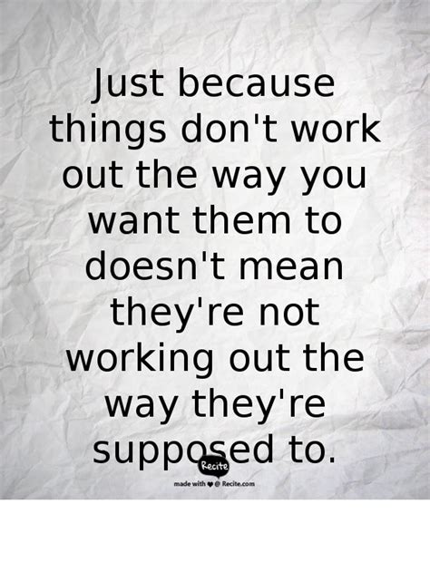 if it doesn't work out meaning