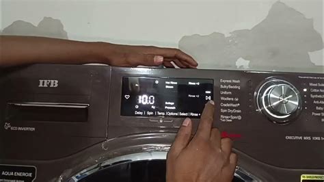 ifb washing machine front load display not working