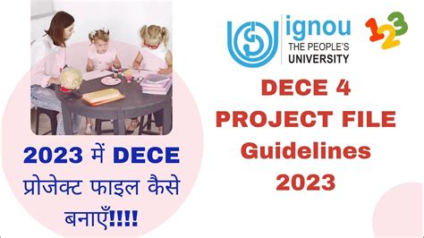 ignou dece project guidelines