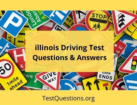 illinois driving test questions and answers in spanish