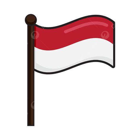 ilustrasi bendera Indonesia
