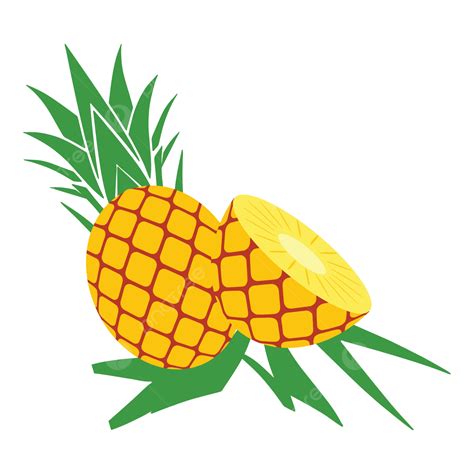 ilustrasi nanas