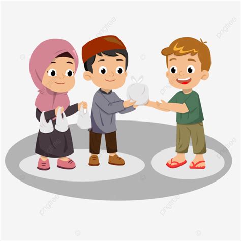 Ilustrasi orang berbagi
